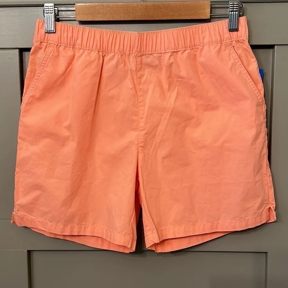 Columbia Girls' Washed Out Shorts Hiking Outdoor Casual Orange Sz Large New NWT
